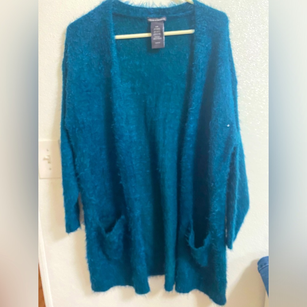 Chelsea & Theodore Open Style Cardigan size L